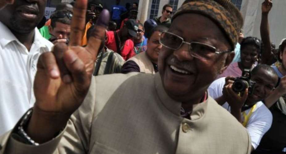 Carlos Gomes secured 48.97 of the vote in the Guinea-Bissau election.  By Issouf Sanogo AFPFile
