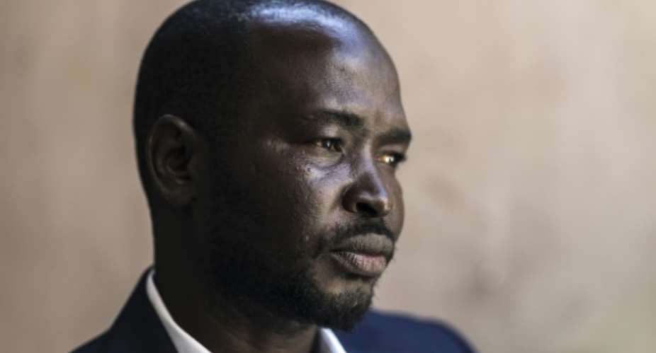 Guinean activist Abdoul Sacko was kidnapped from his home in front of his family in February 2025.  By PATRICK MEINHARDT (AFP)