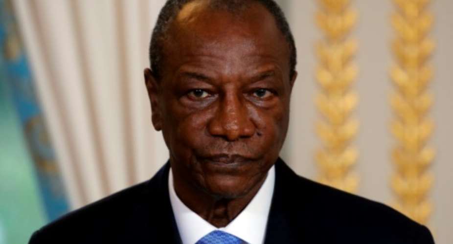 Guinea's President Alpha Conde will install ministers who listen to the people, a statement said.  By PHILIPPE WOJAZER POOLAFPFile
