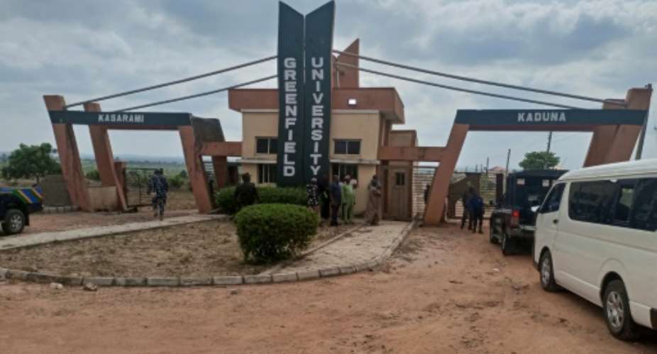 Gunmen attacked the Greenfield University in Kaduna State on Tuesday, killing one staff member and taking an unknown number of students.  By NASU BORI AFP