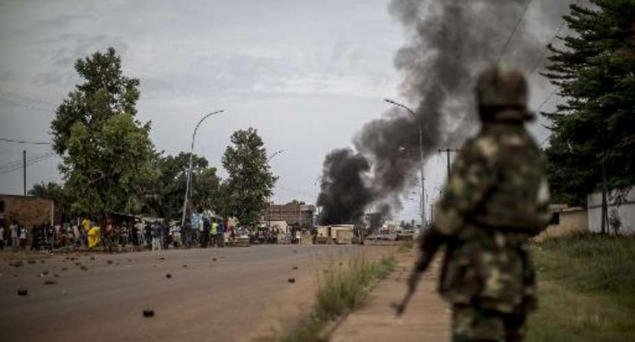 The Central African Republic was plunged into crisis when the Seleka alliance seized power in March 2013, provoking a bitter conflict that led to UN peacekeepers being deployed in February 2014.  By Marco Longari AFPFile