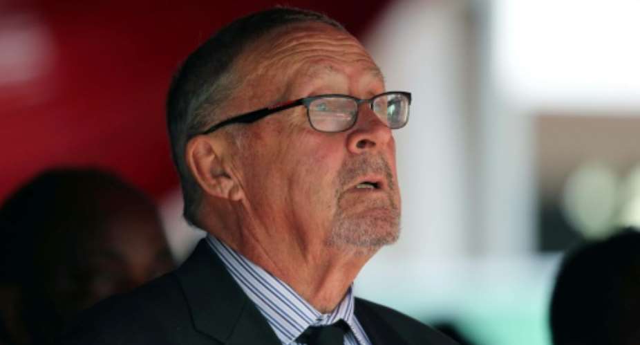 Guy Scott served as Zambias vice president from 2011 to 2014.  By CHIBALA ZULU (AFP/File)
