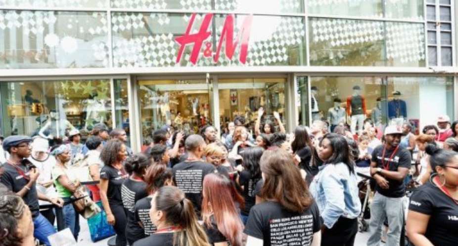 The H and M Fulton Street store opens on July 3, 2013 in the Brooklyn borough of New York City.  By Cindy Ord Getty ImagesAFPFile