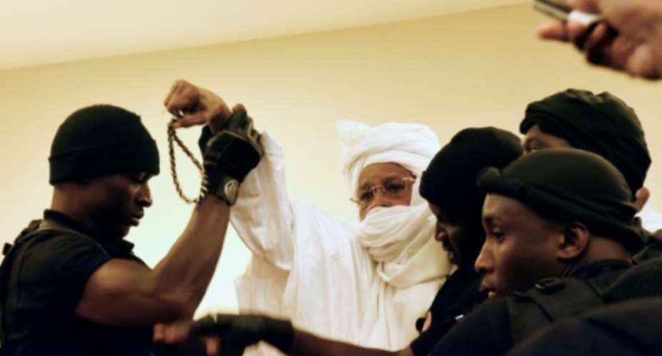 Habre refuses to recognise the court's authority.  By SEYLLOU AFP