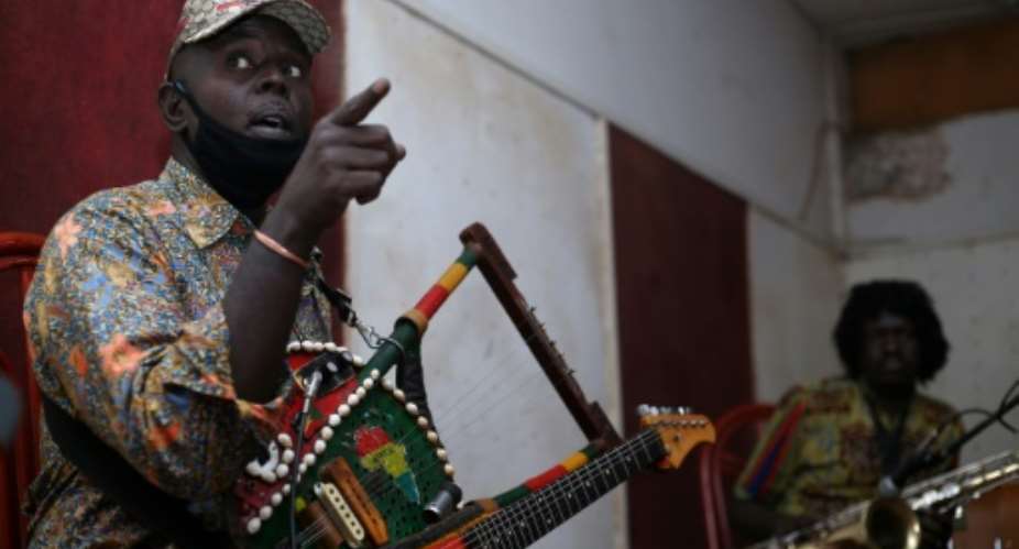 Hailing from the Red Sea city of Port Sudan, Noureddine Jaber belongs to the Beja people, a group of nomadic herders and breeders with unique languages, culture, food and music.  By Median Yasser (AFP)