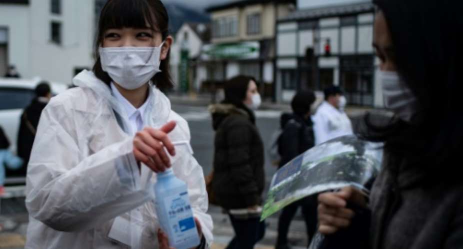 Handwashing and hygiene in Japan has helped push down the number of flu infections this year, officials say.  By Philip FONG AFPFile
