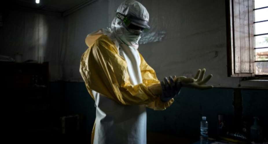 Health workers are battling to help victims of DR Congo's tenth outbreak of Ebola since 1976.  By John WESSELS AFPFile