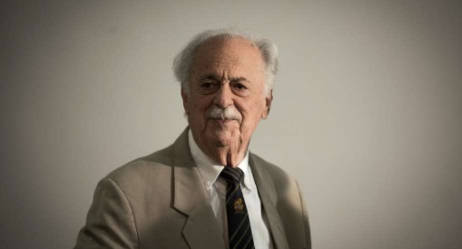 Human rights lawyer George Bizos, who has died at the age of 92.  By GULSHAN KHAN AFPFile