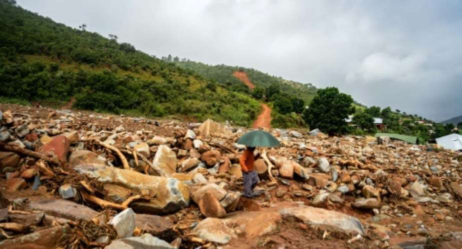 Hundreds are still missing in Mozambique and Zimbabwe since the cyclone struck on March 15.  By ZINYANGE AUNTONY AFPFile