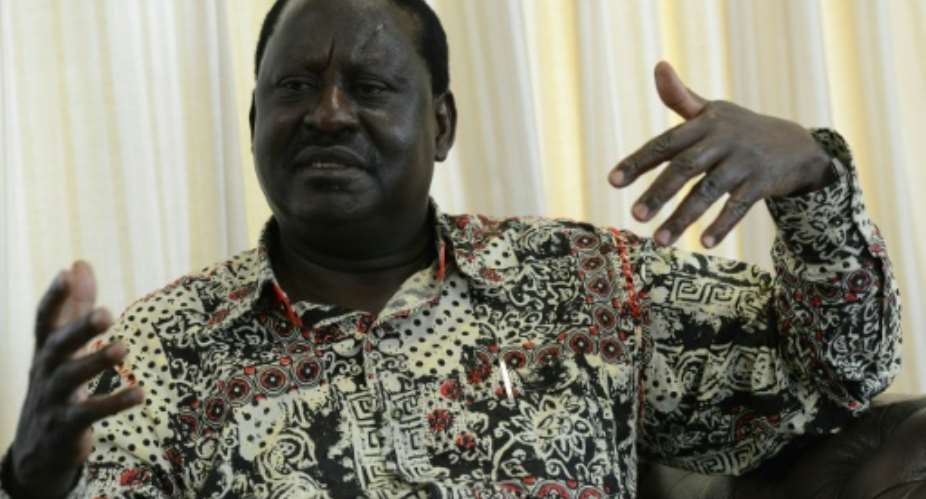 Raila Odinga, former prime minister of Kenya, was jailed for eight years in the 1980s because of his fight for a multi-party democracy.  By Simon Maina AFPFile