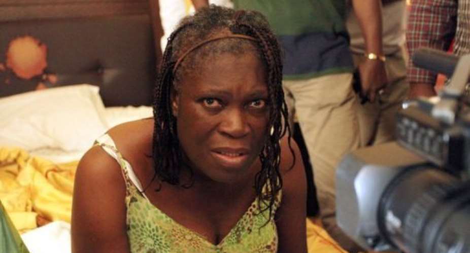 Simone Gbagbo, pictured on April 11, 2011 in Abidjan.  By Aristide Bodegla (AFP/File)