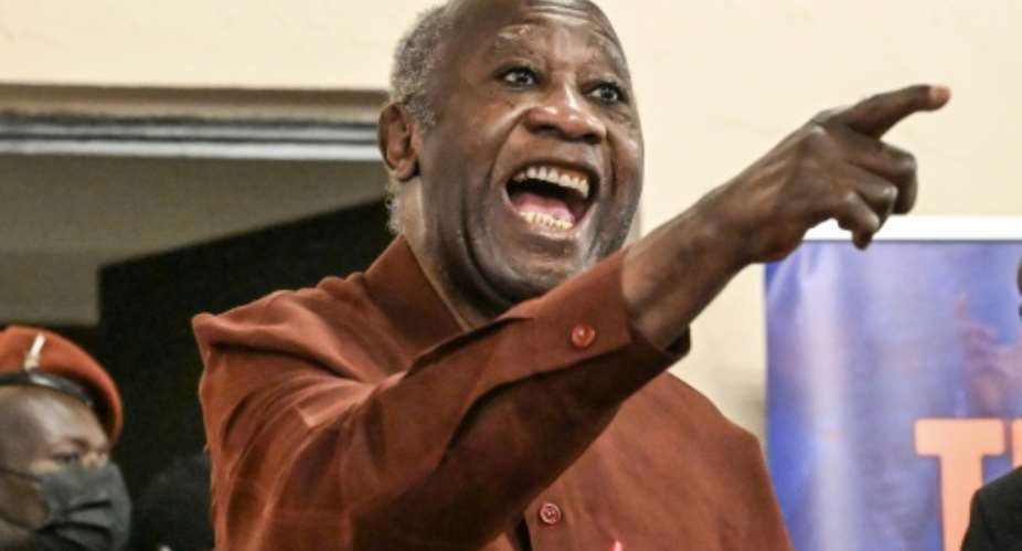 If we do not give others the capacity to fight for power, it is no longer democracy, said former president Laurent Gbagbo, longtime rival of incumbent leader Alassane Ouattara.  By Sia KAMBOU (AFP)