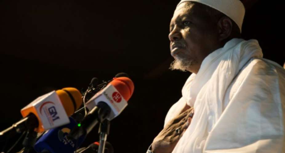 Imam Mahmoud Dicko, a key figure behind Keita's ouster, says  people have started to doubt the military junta.  By ANNIE RISEMBERG AFPFile