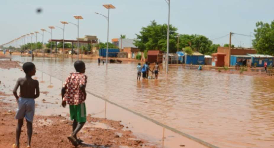In 2017, some 20 people died when heavy flooding hit Niger's capital, Niamey, but this year the city has been largely spared.  By BOUREIMA HAMA AFPFile