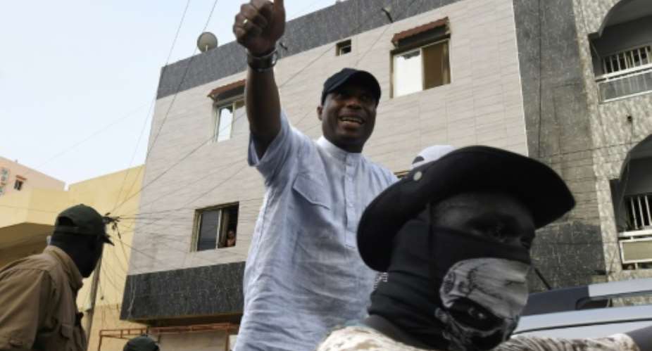 In a politically-charged case, a Senegal court upheld a six-month prison term and 18-month suspended sentence against mayor of Dakar Barthelemy Dias.  By SEYLLOU AFPFile