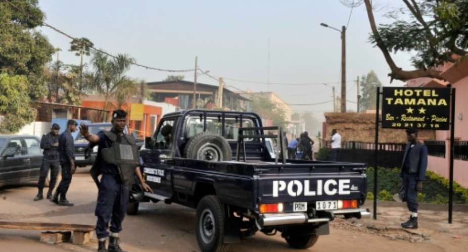 In March 2015, gunmen sprayed bullets at La Terrasse nightclub in the capital Bamako and tossed a grenade inside, killing five people.  By HABIBOU KOUYATE AFPFile