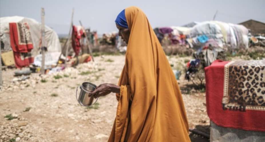 In recent years, natural disasters have been the main driver of displacement in Somalia.  By EDUARDO SOTERAS AFPFile