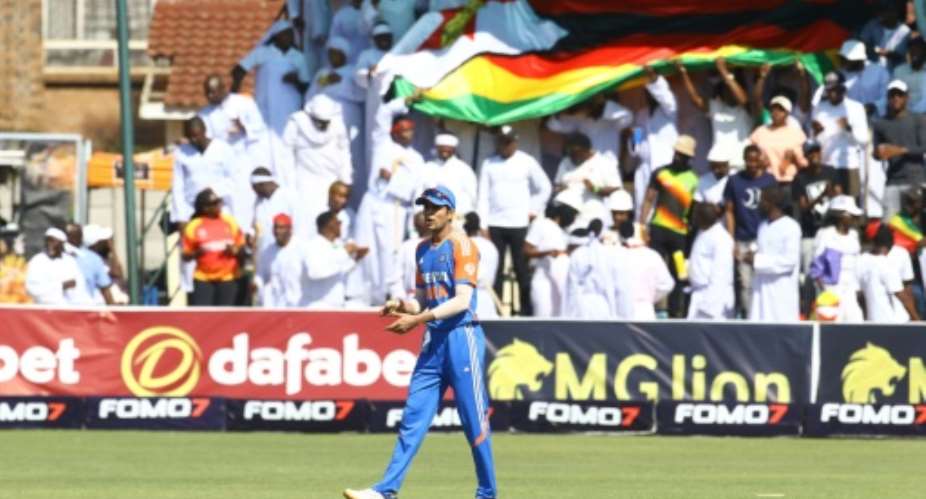 India captain Shubman Gill marched his team to a series win with a 10-wicket win in the fourth T20 against Zimbabwe.  By Jekesai NJIKIZANA (AFP)