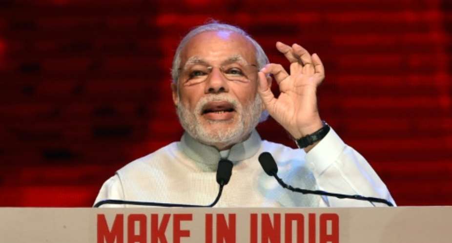 India's Modi will head first to Mozambique, marking the first visit by an Indian prime minister in 34 years, before travelling on to South Africa, Tanzania and Kenya.  By Punit Paranjpe AFPFile