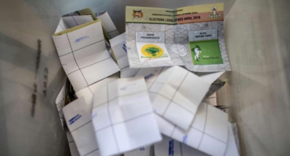 Initial estimates from civil society groups monitoring the polls said turnout ranged from as low as 1.25 percent to up to 63.27 percent.  By Yanick Folly AFP