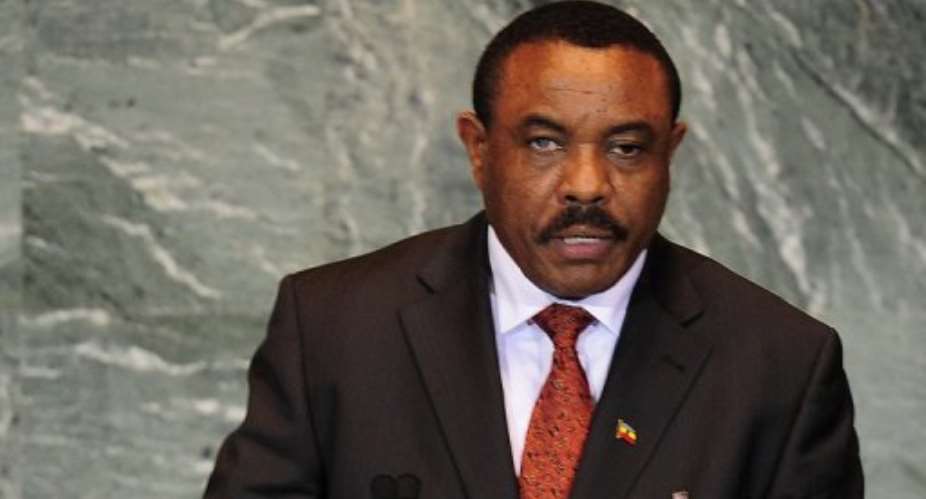 Hailemariam Desalegn.  By Emmanuel Dunand AFPFile