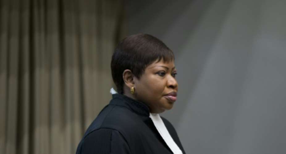 International Criminal Court's chief prosecutor Fatou Bensouda, pictured in 2016, wants bloodshed in the Central African Republic to immediately stop.  By Peter Dejong ANPAFPFile