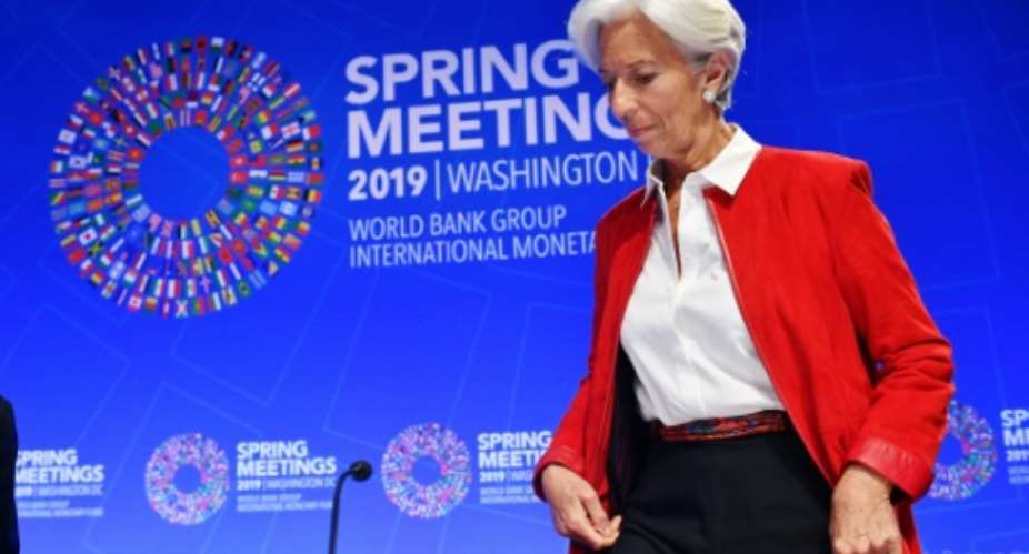 International Monetary Fund Managing Director Christine Lagarde says the IMF is working to collect data on the rising amount of loans to developing countries, including from China.  By MANDEL NGAN AFP