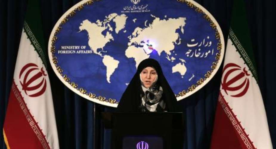 Iranian foreign ministry spokeswoman Marzieh Afkham said the main cultural centre was operating within the law, and blamed the decision to shut it down on suspect political groups, which she did not name.  By Atta Kenare AFPFile