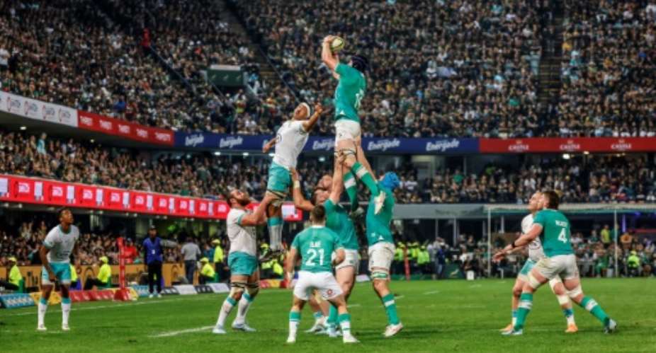 Ireland just edged a thrilling Test against South Africa at a packed Kings Park in Durban.  By WIKUS DE WET (AFP)