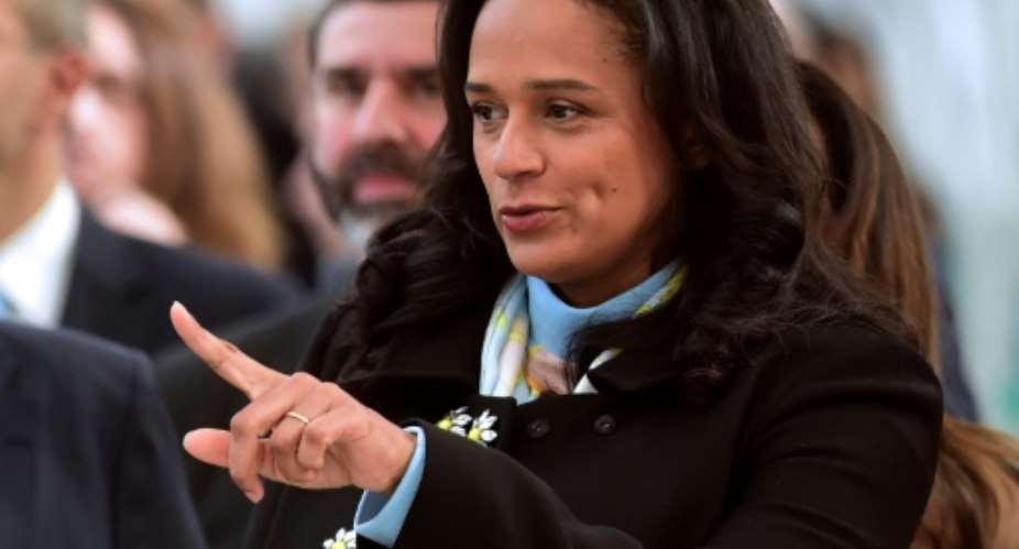 Isabel Dos Santos has been indicted by Angolan prosecutors for a host of top-level financial crimes, including money laundering and forging documents.  By MIGUEL RIOPA AFPFile