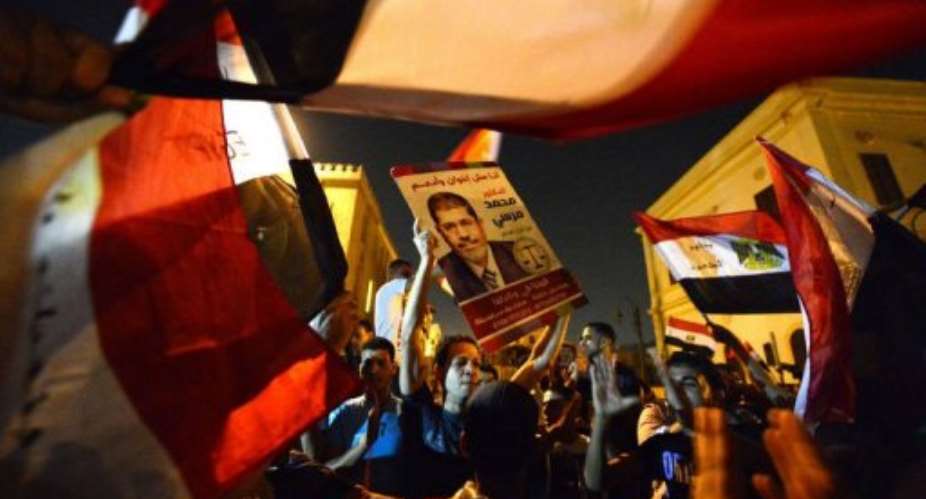 Mohamed Morsi is Egypt's first elected leader since a popular uprising ousted president Hosni Mubarak.  By Khaled Desouki AFP