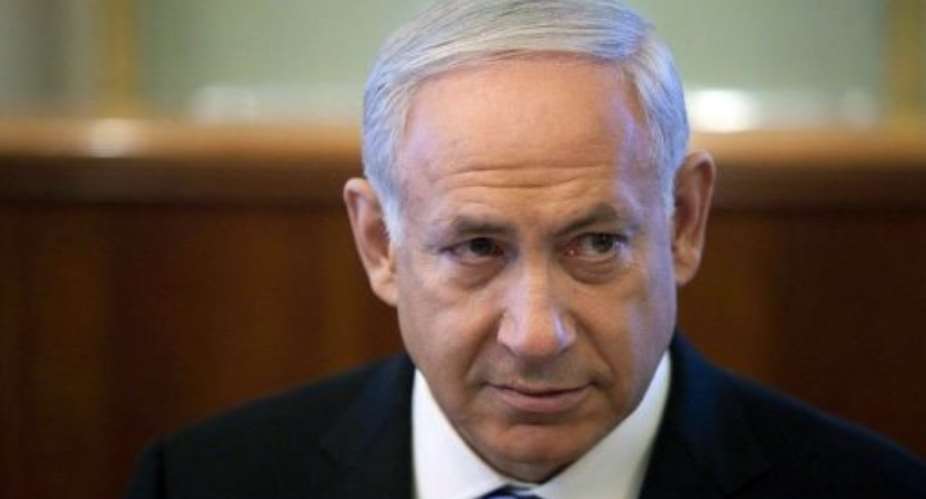 Israeli Prime Minister Benjamin Netanyahu.  By Abir Sultan (AFP/Pool/File)