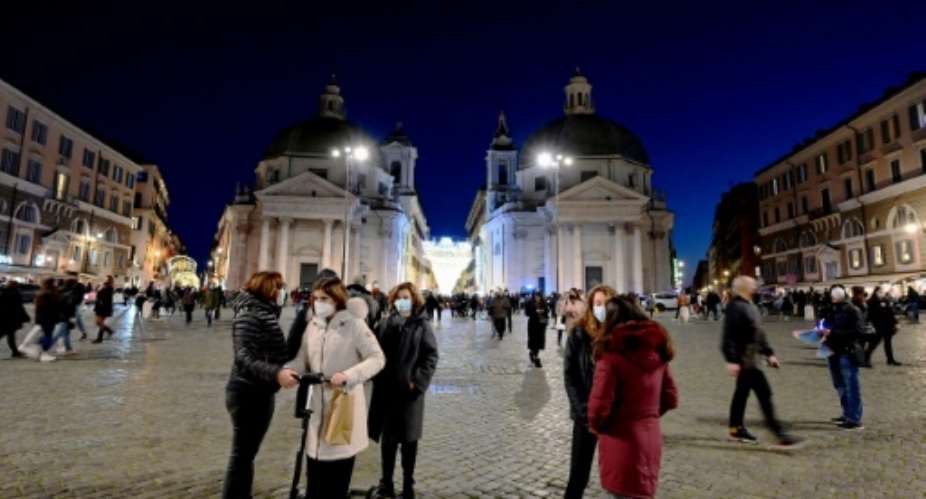 Italians will have to prepare for Christmas under new strict virus restrictions.  By Vincenzo PINTO (AFP)