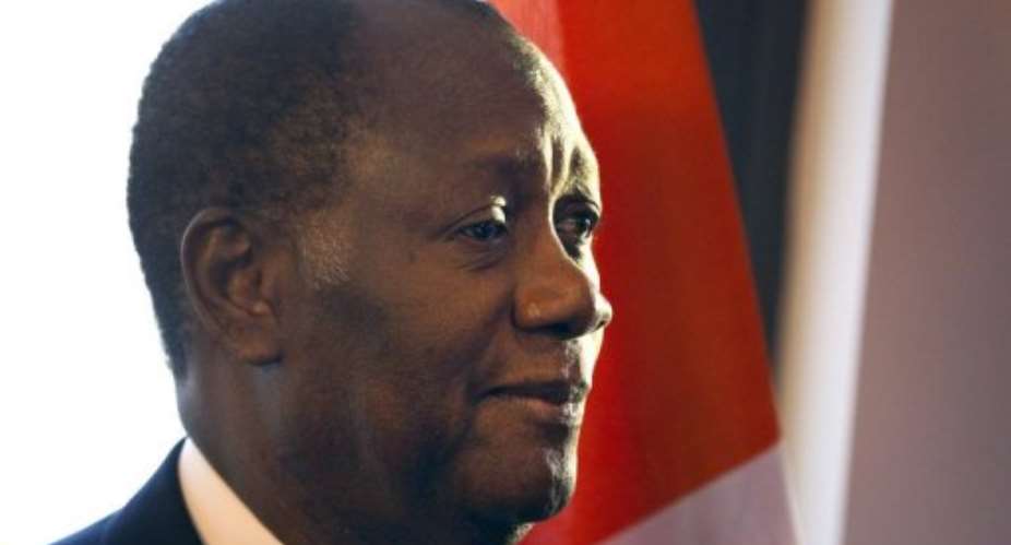 Sources said Ouattara would likely be elected to succeed Nigerian's Goodluck Jonathan.  By Charles Platiau AFPFile