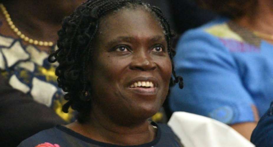 Ivory Coast's former first lady Simone Gbagbo, seen here in 2014, has spent seven years behind bars.  By Sia KAMBOU AFPFile