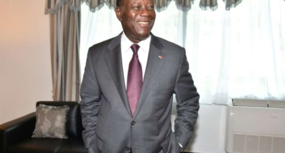 Ivory Coast's President Alassane Ouattara has been elected to a contested third term.  By ISSOUF SANOGO AFPFile