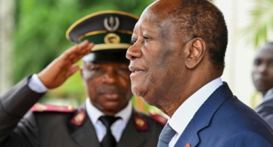 Ivory Coasts President Alassane Ouattara has not yet confirmed whether will run for a fourth term.  By Issouf SANOGO (AFP)