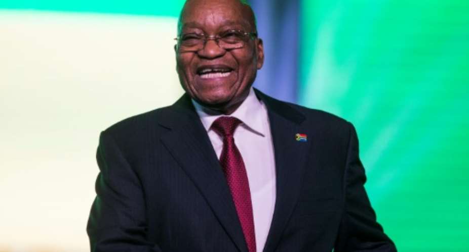 Jacob Zuma said factionalism was undermining the ruling ANC, Africa's oldest liberation movement.  By WIKUS DE WET AFP