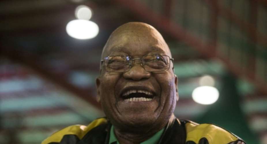Jacob Zuma was president of South Africa between 2009 and 2018.  By Wikus DE WET (AFP/File)
