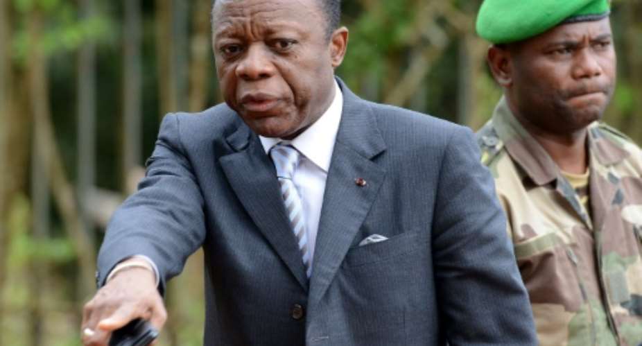 Jean-Marie Michel Mokoko, 71, a former chief of staff of the Republic of Congo's army, denies the accusations of undermining internal state security after a 2016 presidential poll in which he placed third.  By ISSOUF SANOGO AFPFile