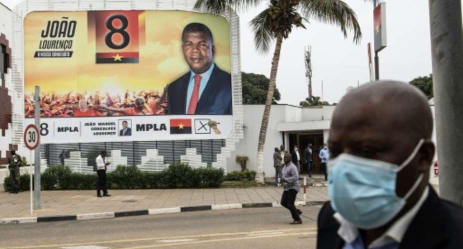 Joao Lourenco promised to be the 'president of all Angolans' after winning a second term in office.  By JOHN WESSELS AFPFile