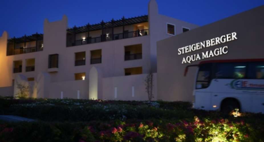 John and Susan Cooper died at the five-star Steigenberger Aqua Magic Hotel after falling ill suddenly during an all-inclusive stay at the Red Sea resort.  By MOHAMED EL-SHAHED AFPFile