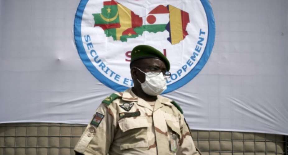 Joint force: The G5 Sahel was showcased as an unprecedented sign of cooperation.  By MICHELE CATTANI AFP