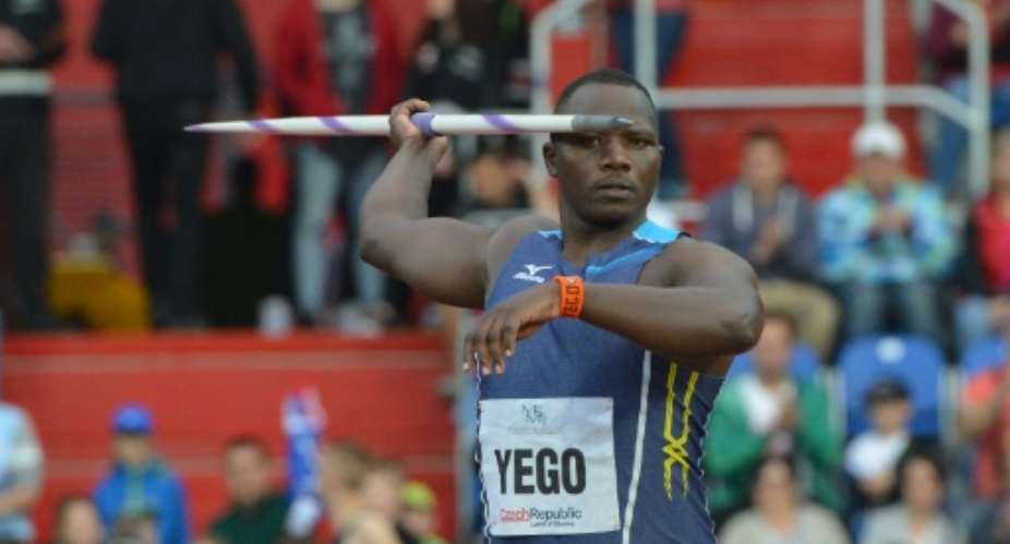 Julius Yego is one of the world's leading javelin competitors.  By Michal Cizek AFPFile