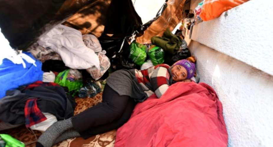 Just hours after President Kais Saied's speech, thousands of undocumented migrants were made homeless.  By FETHI BELAID AFP