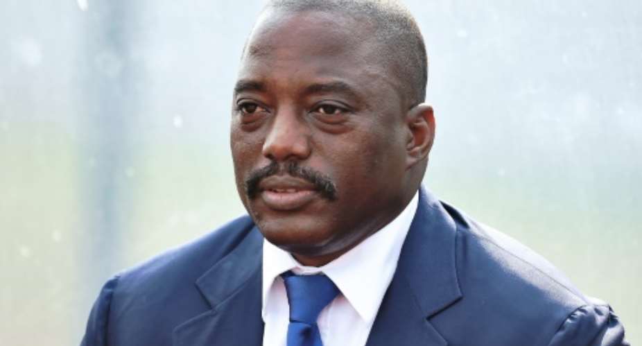 Democratic Republic of the Congo leader Joseph Kabila has been in power since 2001.  By Carl De Souza AFP