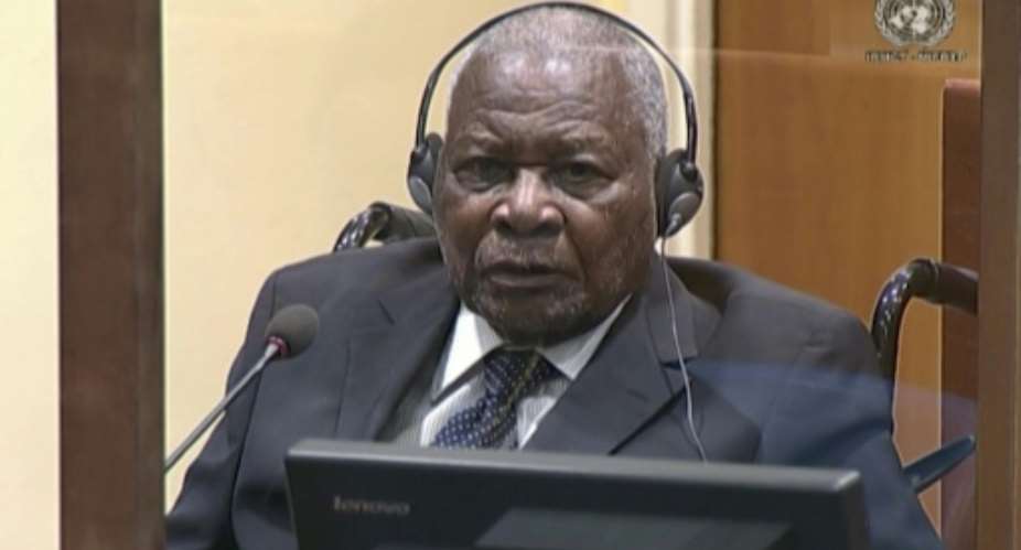 Kabuga was accused of playing a key role in the 1994 Rwanda genocide that shocked the world.  By Handout (MICT/AFP)