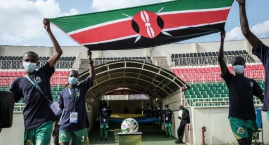 Kenya are out of the running for the 2022 World Cup.  By Yasuyoshi CHIBA AFPFile