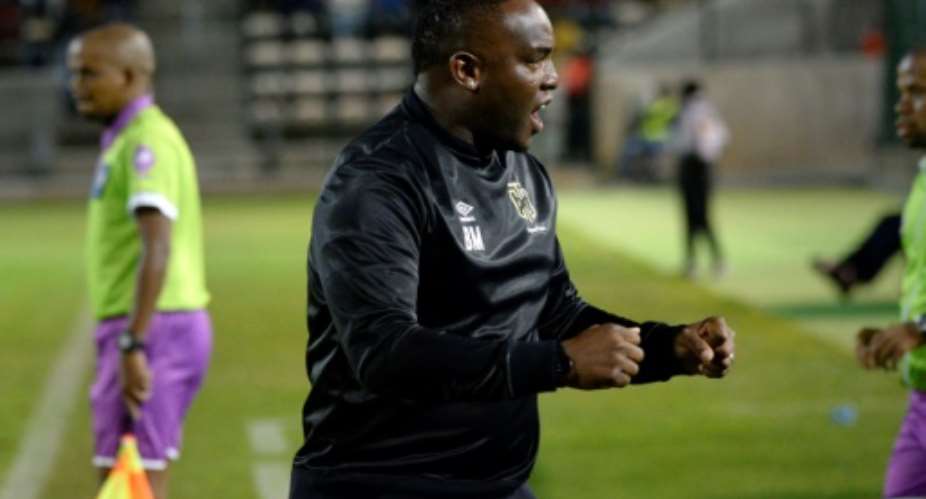Kenya coach Benni McCarthy.  By RODGER BOSCH (AFP)