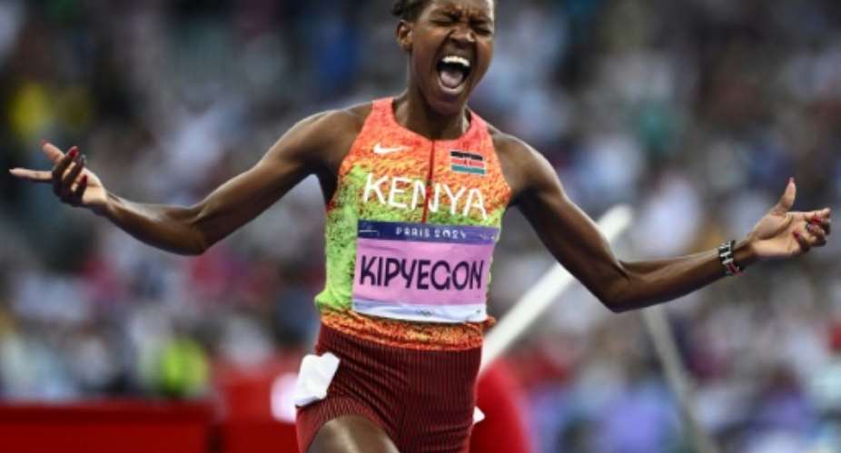 Kenya has a rich athletics tradition embodied by triple Olympic gold medallist Faith Kipyegon.  By Jewel SAMAD (AFP)